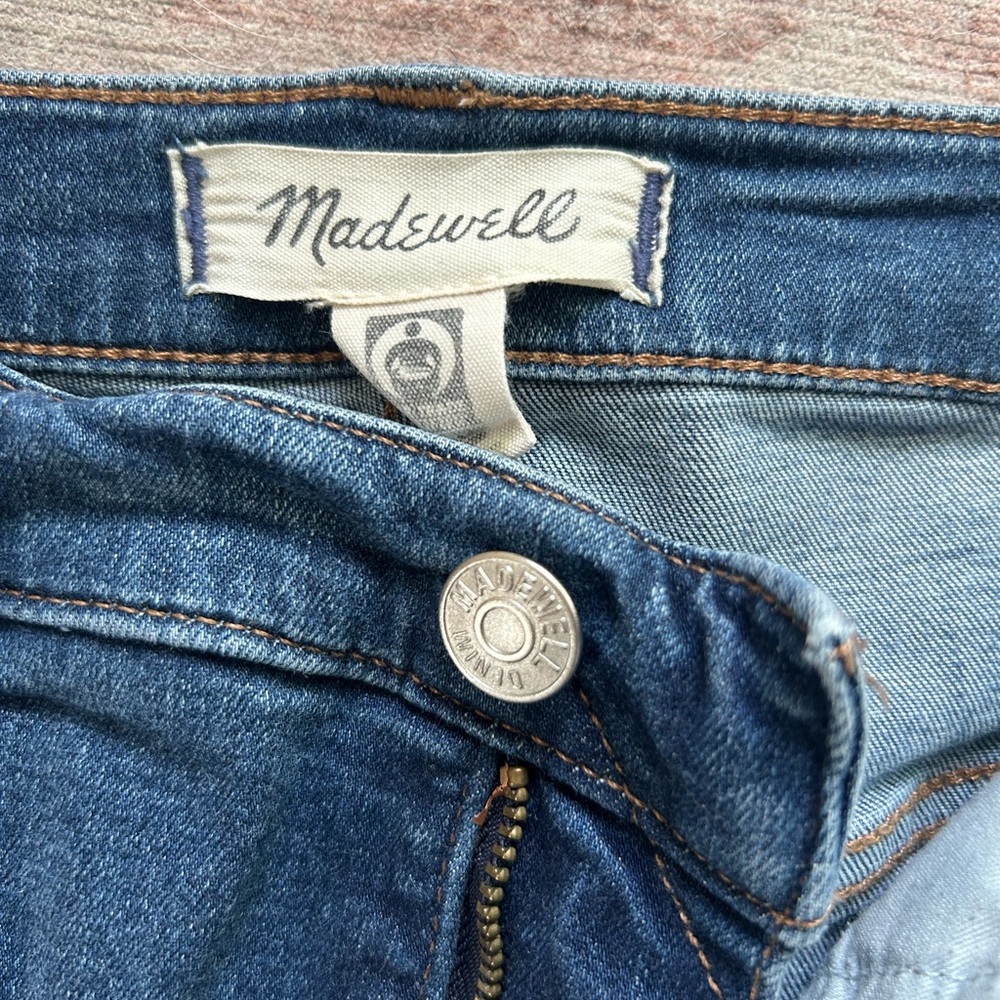 Madewell Denim Jeans 10” high rise skinny 31